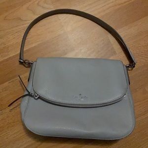 Gray Kate Spade Shoulder Bag